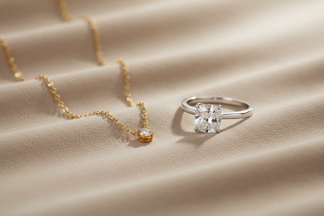 no mejor sin que se panoramica y pocas joyas una o dos con alta definicion y no como en una casa si no con un fondo mas calido y tranquilo como la foto de un producto de alta definicion